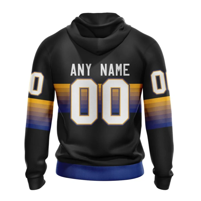 NHL Personalized Name And Number, Buffalo Sabres Special Black And Gradient Design,QTNHL Personalized Name And Number,080524B1420