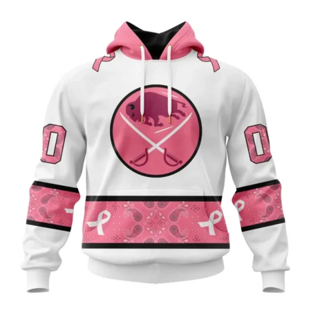 NHL Buffalo Sabres In Classic Style With Paisley, In October We Wear Pink Breast Cancer,QTNHL080524A1683