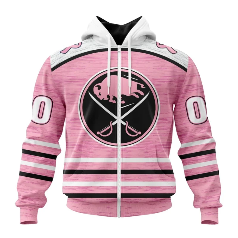 NHL Personalized Name And Number, Buffalo Sabres Special Pink Fight Breast Cancer Design,QTNHL Personalized Name And Number,080524B1757