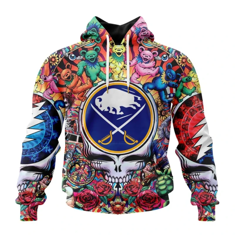 NHL Buffalo Sabres Special Grateful Dead Design,QTNHL080524A1896