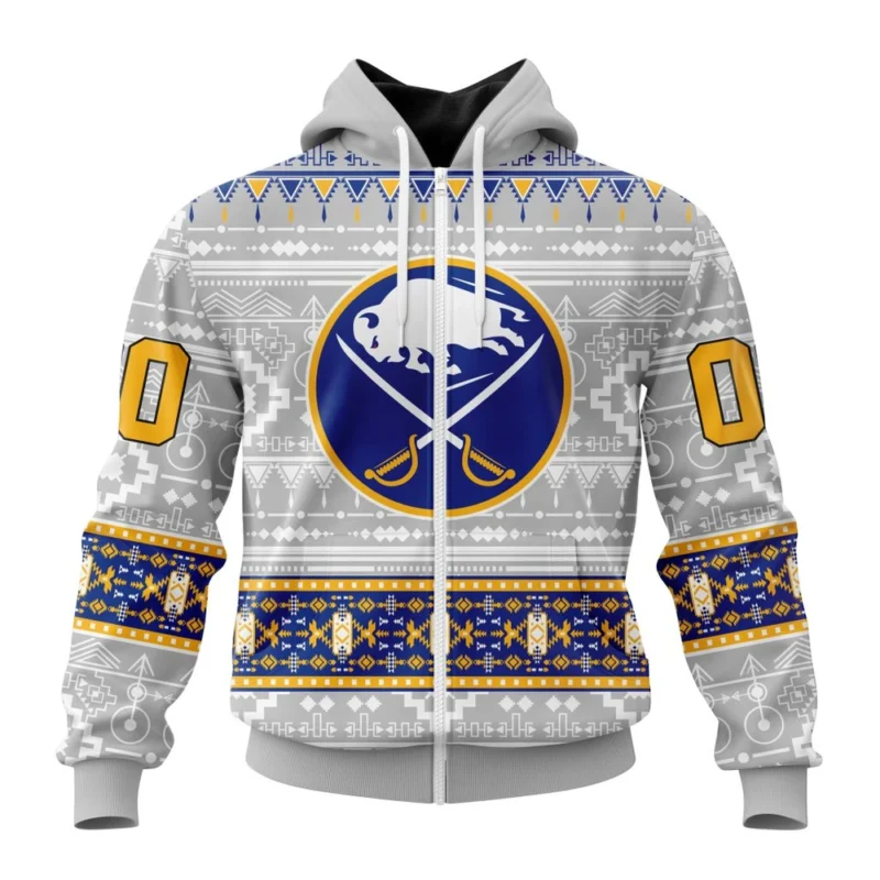 NHL Personalized Name And Number, Buffalo Sabres Special Native Design,QTNHL Personalized Name And Number,080524B2069