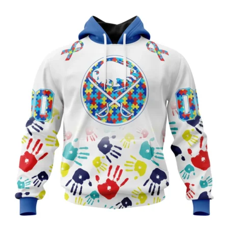 NHL Buffalo Sabres Special Autism Awareness Design,QTNHL080524A2547