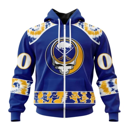 NHL Personalized Name And Number, Buffalo Sabres Special Grateful Dead Design,QTNHL Personalized Name And Number,080524B264