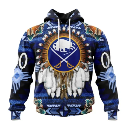 NHL Buffalo Sabres Special Native Costume Design,QTNHL080524A2693