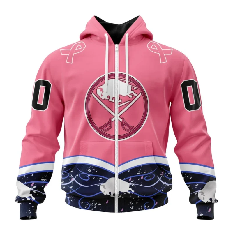 NHL Buffalo Sabres, Specialized Unisex For Hockey Fights Cancer,QTNHL 080524B2837