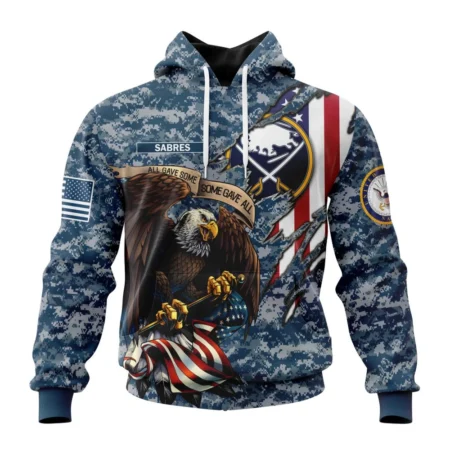 NHL Buffalo Sabres Honor Us Navy Veterans,QTNHL080524A3161