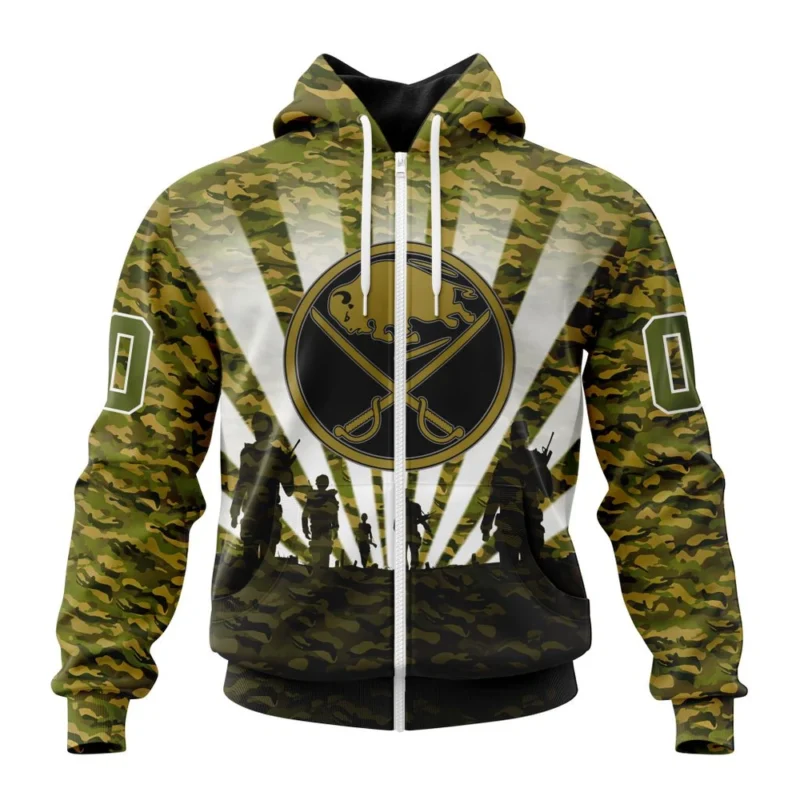 NHL Buffalo Sabres Special Military Camo Kits For Veterans Day And Rememberance Day,QTNHL 080524B3470