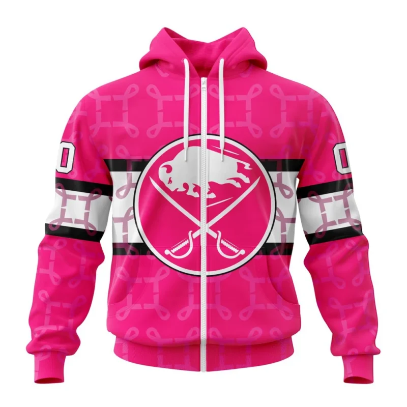 NHL Buffalo Sabres, Specialized Design I Pink I Can, In October We Wear Pink Breast Cancer,QTNHL 080524B3630