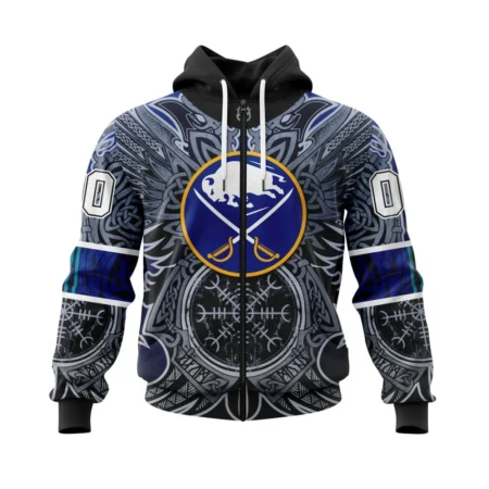 Buffalo Sabres , Specialized Norse Viking Symbols,QTNHL 080524B3918