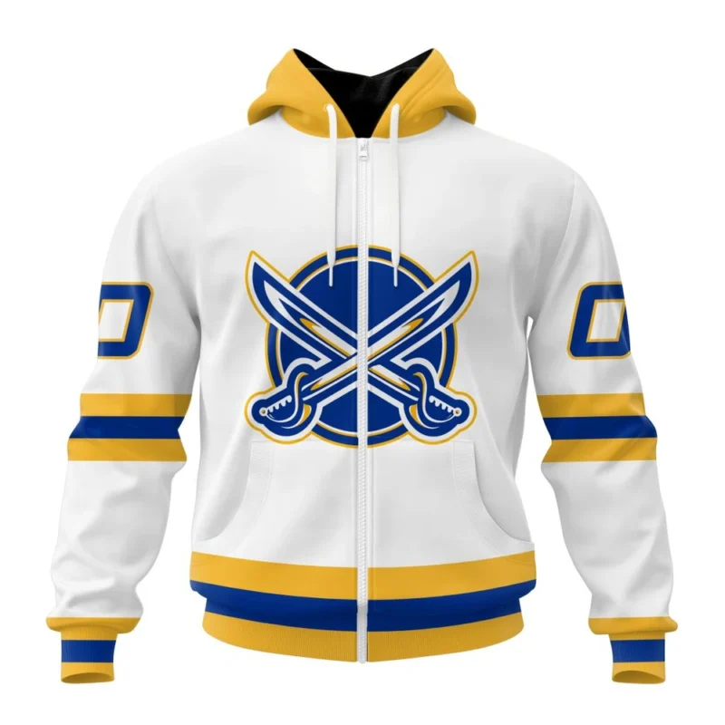 NHL Personalized Name And Number, Buffalo Sabres Special Whiteout Design,QTNHL Personalized Name And Number,080524B579