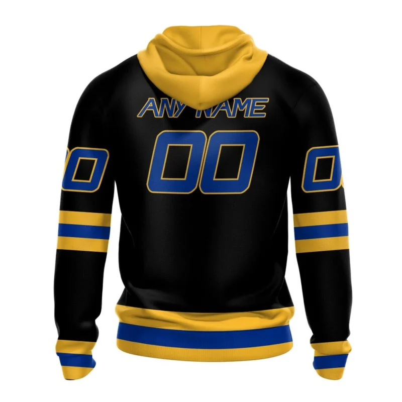 NHL Personalized Name And Number, Buffalo Sabres Special Blackout Design,QTNHL Personalized Name And Number,080524B611