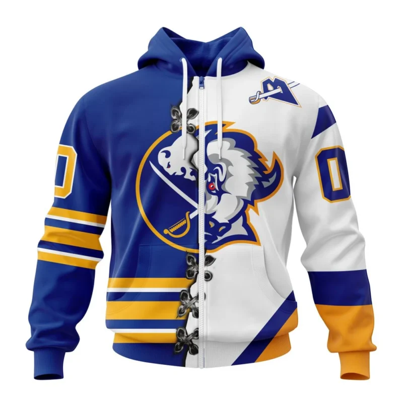 NHL Personalized Name And Number, Buffalo Sabres Special Home Mix Reverse Retro Personalized Kits,QTNHL Personalized Name And Number,080524B943