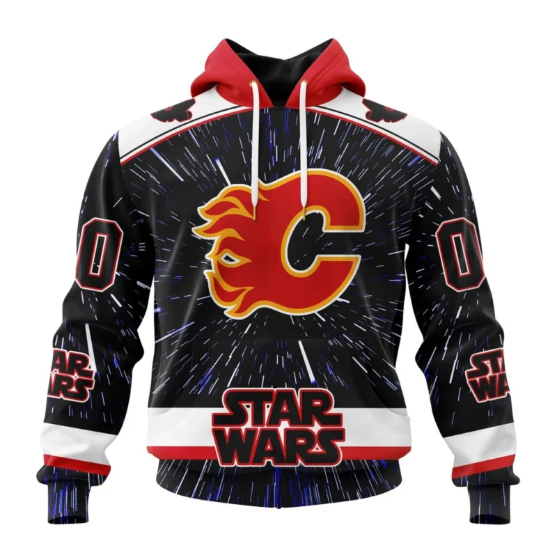 NHL Calgary Flames Special Star Wars Design,QTNHL080524A1129