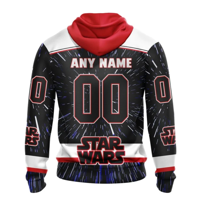 NHL Personalized Name And Number, Calgary Flames Special Star Wars Design,QTNHL Personalized Name And Number,080524B1129