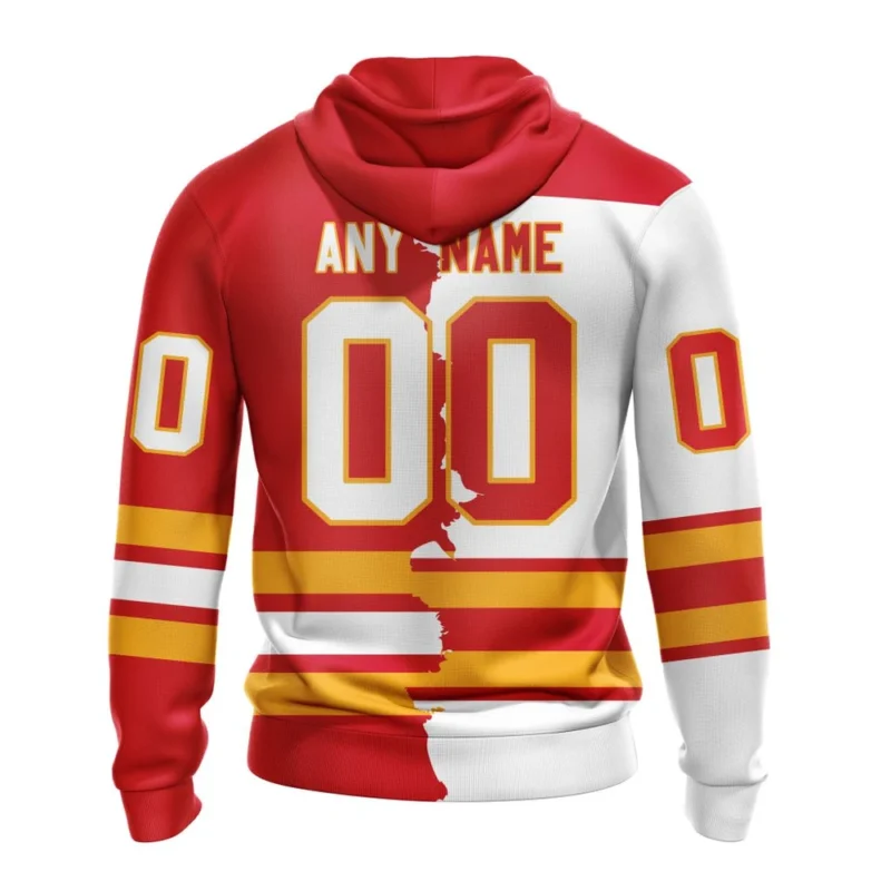 NHL Personalized Name And Number, Calgary Flames Personalize  Home Mix Away Kits,QTNHL Personalized Name And Number,080524B1515