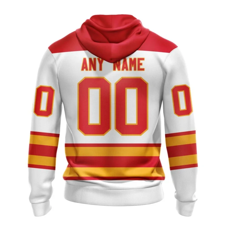 NHL Personalized Name And Number, Calgary Flames Personalized  Away Kits,QTNHL Personalized Name And Number,080524B1560