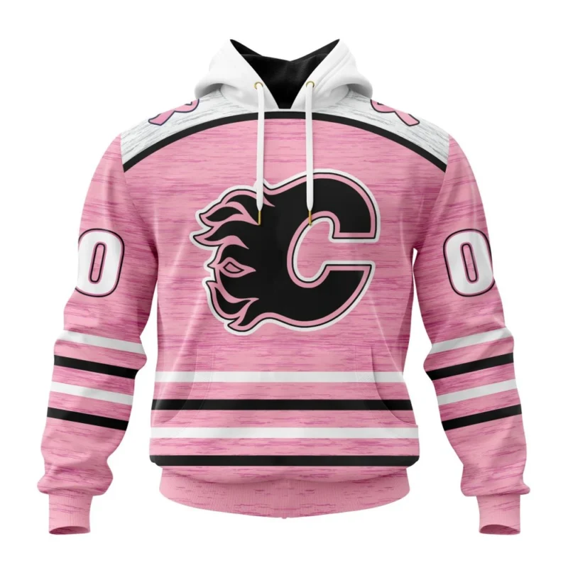 NHL Calgary Flames Special Pink Fight Breast Cancer Design,QTNHL080524A1753