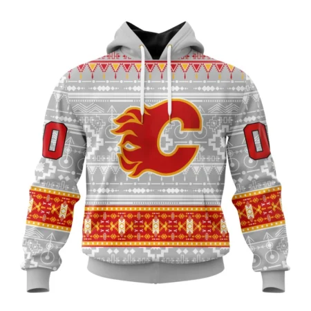 NHL Calgary Flames Special Native Design,QTNHL080524A2065