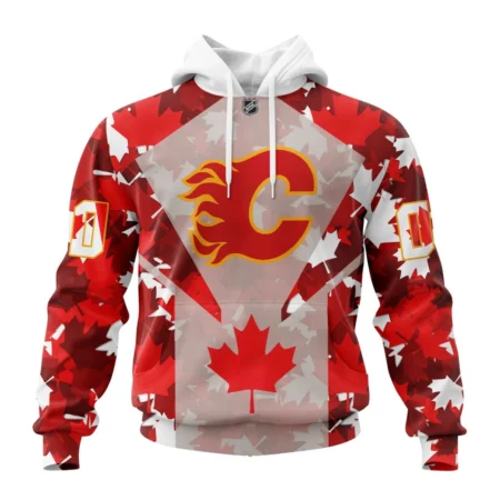 Calgary Flames, Special Concept For Canada Day,QTNHL080524A2146