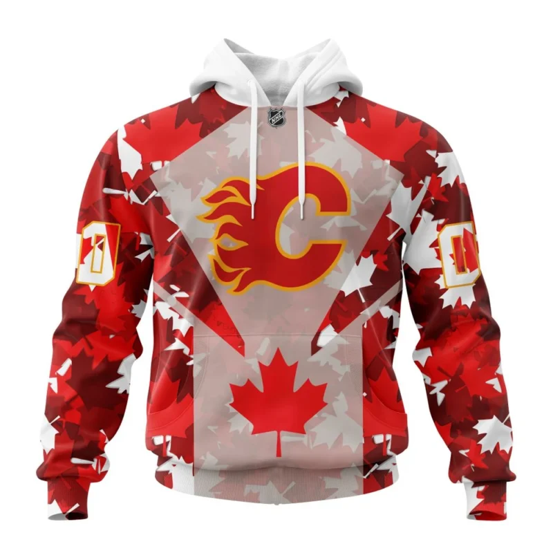 Calgary Flames, Special Concept For Canada Day,QTNHL080524A2146