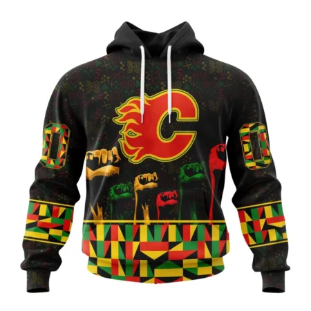 NHL Calgary Flames Special Design Celebrate Black History Month,QTNHL080524A2396