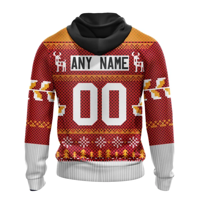 NHL Personalized Name And Number, Calgary Flames, Specialized Chrismas Season,QTNHL Personalized Name And Number,080524B2803