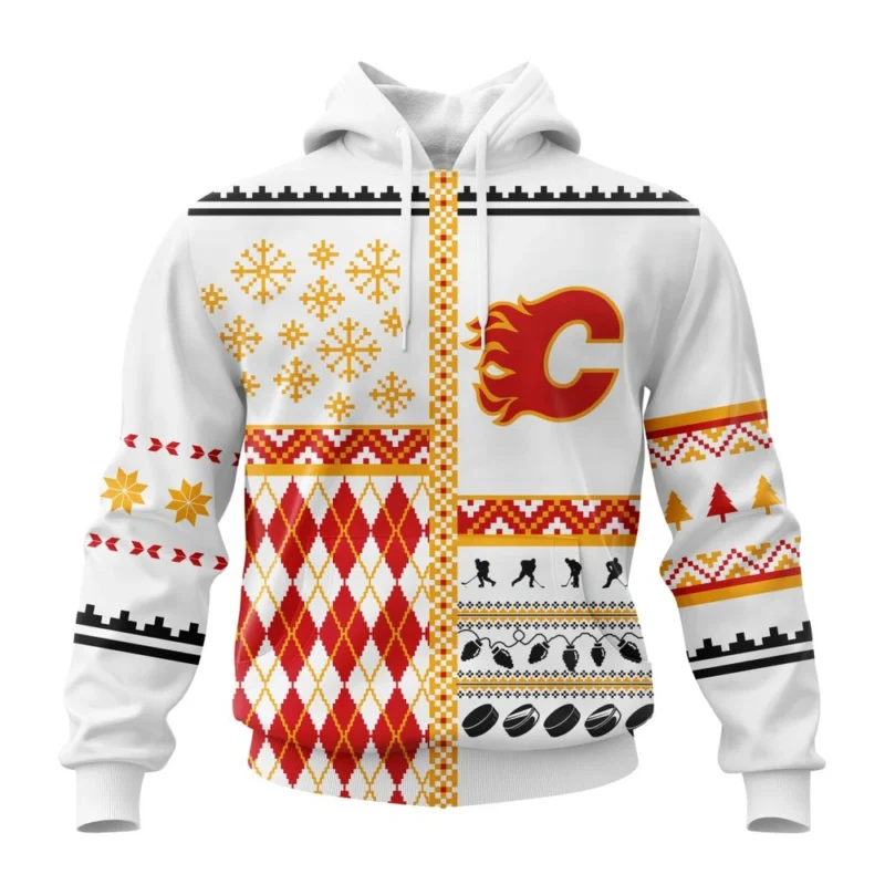 NHL Calgary Flames, Specialized Unisex Christmas Is Coming ,QTNHL080524A2917