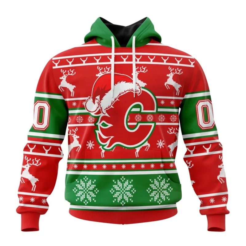 NHL Calgary Flames, Specialized Unisex Christmas Is Coming ,QTNHL080524A2968