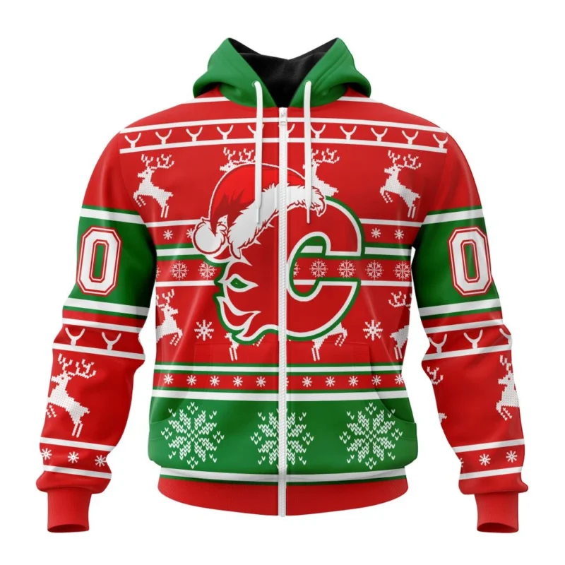 NHL Calgary Flames, Specialized Unisex Christmas Is Coming ,QTNHL 080524B2968