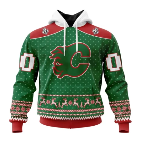 NHL Calgary Flames Special Christmas Apparel,QTNHL080524A3050