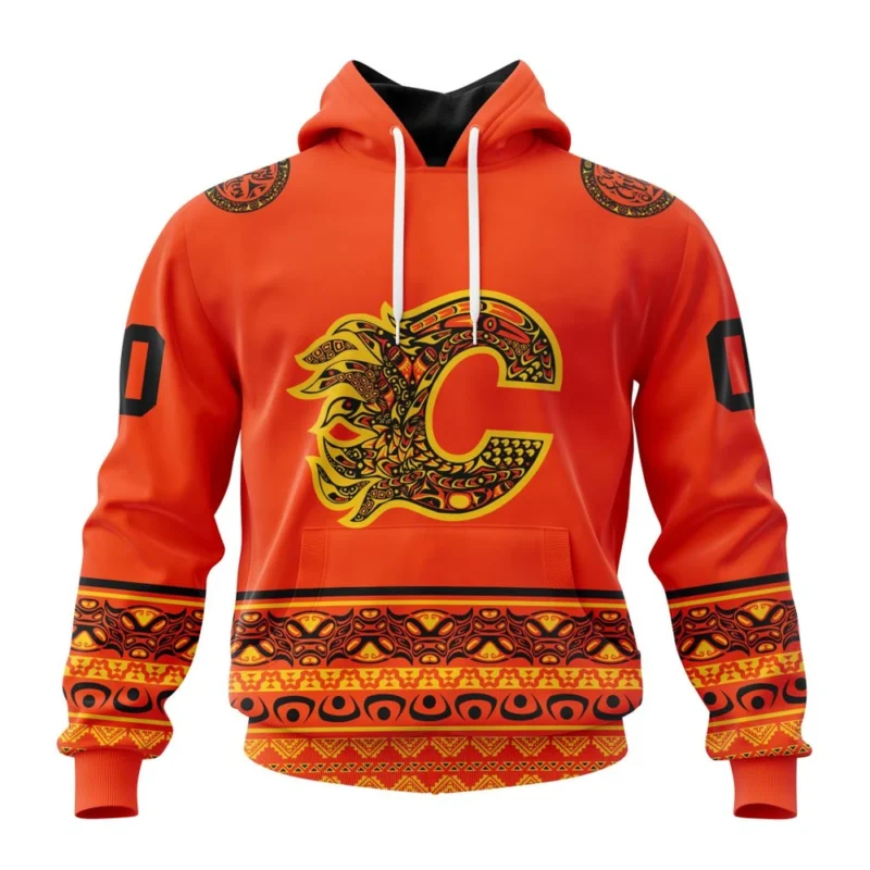 NHL Calgary Flames, Specialized National Day For Truth And Reconciliation,QTNHL080524A3091