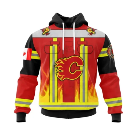 Calgary Flames Honnor Firefighter Uniform ,QTNHL080524A3769