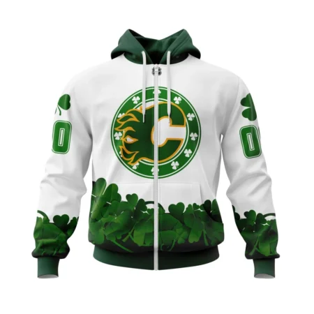 Calgary Flames, Happy St.Patrick Days Jersey ,QTNHL 080524B3814