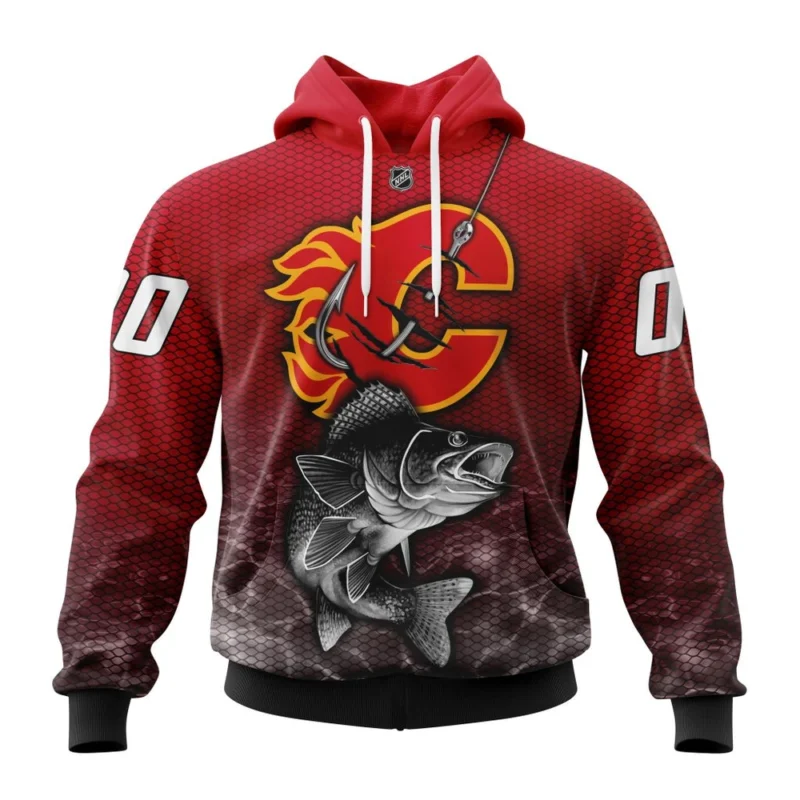 NHL Calgary Flames, Specialized Fishing Style,QTNHL080524A4003