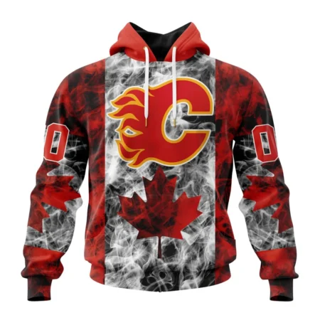 NHL Calgary Flames Special Design For Canada Day,QTNHL080524A497