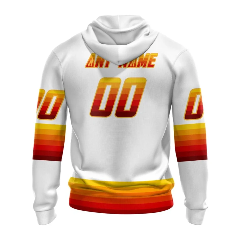 NHL Personalized Name And Number, Calgary Flames Special Whiteout Design,QTNHL Personalized Name And Number,080524B575