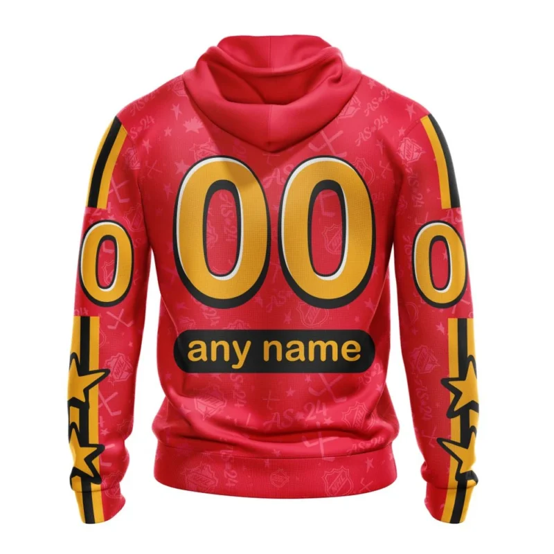 NHL Personalized Name And Number, Calgary Flames Special  All-Star Game Design,QTNHL Personalized Name And Number,080524B812