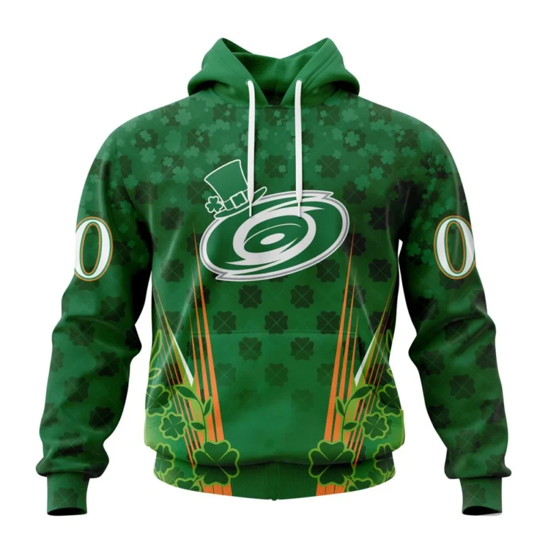 NHL Carolina Hurricanes Special Design For St. Patrick' Day,QTNHL080524A1158