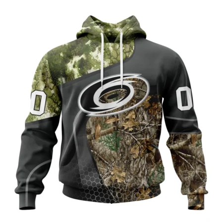 NHL Carolina Hurricanes Special Hunting Camo Design,QTNHL080524A1319