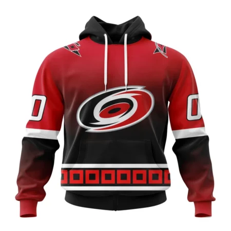 NHL Carolina Hurricanes Personalize Gradient Series Concept,QTNHL080524A1354