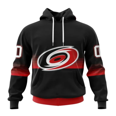 NHL Carolina Hurricanes Special Black And Gradient Design,QTNHL080524A1415