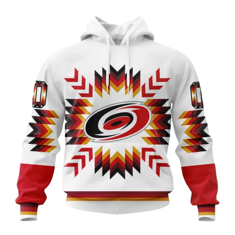 NHL Carolina Hurricanes Special Design With Native Pattern,QTNHL080524A1587