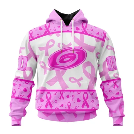 NHL Carolina Hurricanes Special Pink October Breast Cancer Awareness Month,QTNHL080524A1870