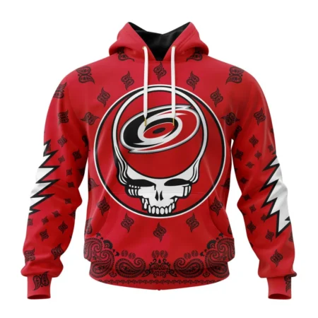 NHL Carolina Hurricanes Special Grateful Dead Design,QTNHL080524A1916