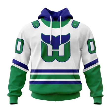 NHL Carolina Hurricanes Personalize  White Whalers Kits,QTNHL080524A192