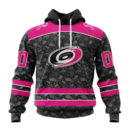 NHL Carolina Hurricanes Special Pink In The Rink Fight Breast Cancer,QTNHL080524A2089