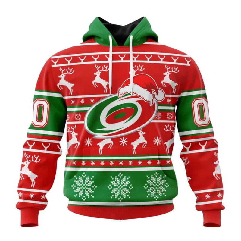 NHL Carolina Hurricanes, Specialized Unisex Christmas Is Coming ,QTNHL080524A2967