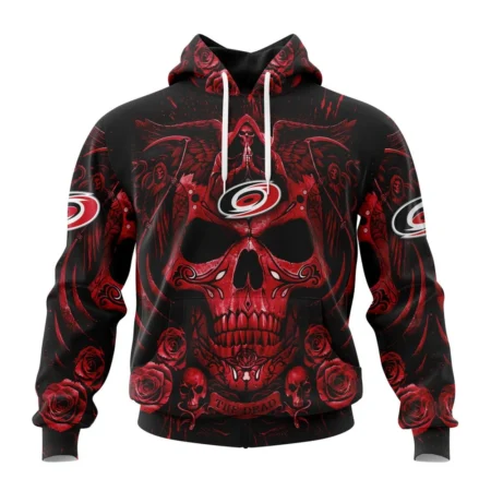 NHL Carolina Hurricanes Special Design With Skull Art,QTNHL080524A3130