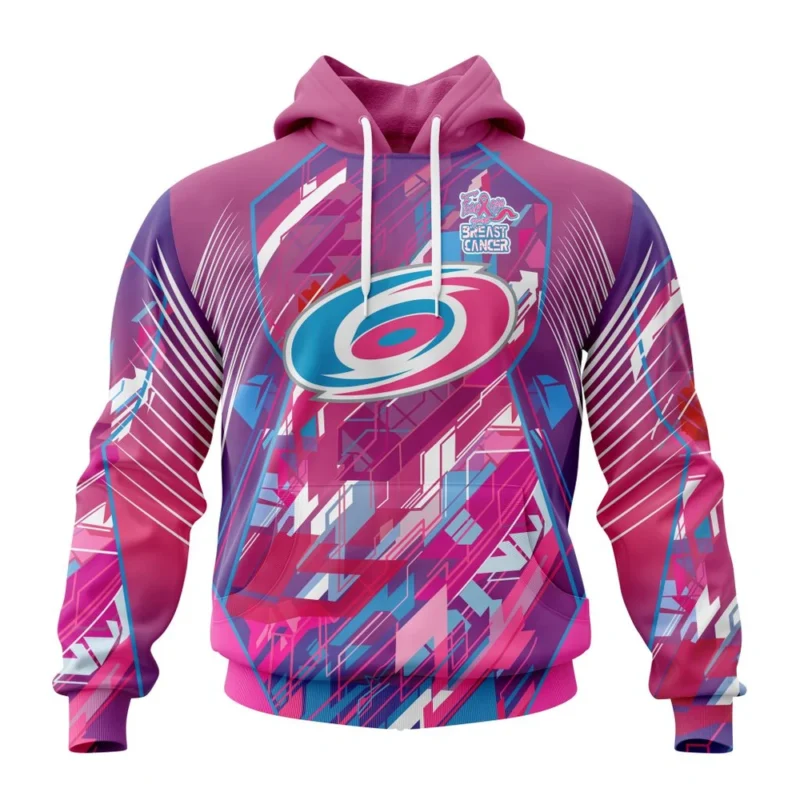 NHL Carolina Hurricanes, Specialized Design I Pink I Can, Fearless Again Breast Cancer,QTNHL080524A3572