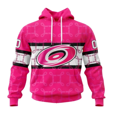 NHL Carolina Hurricanes, Specialized Design I Pink I Can, In October We Wear Pink Breast Cancer,QTNHL080524A3626